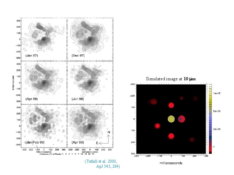 Simulated image at 10 mm (Tuthill et al. 2000, Ap. J 543, 284) 