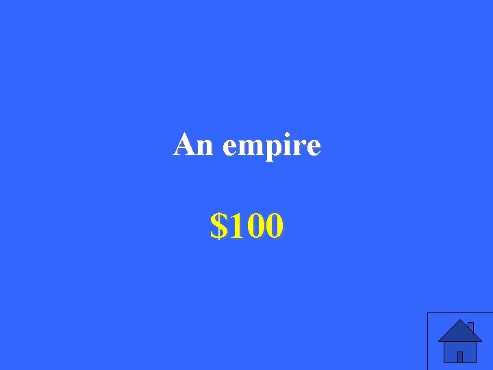 An empire $100 23 