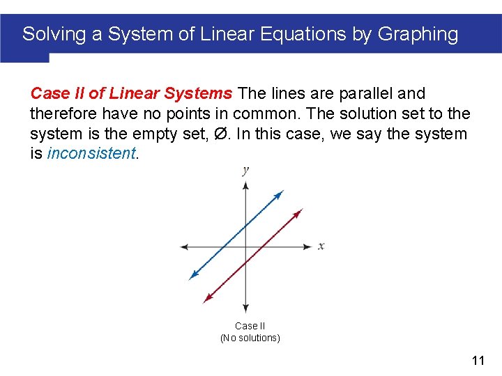 Linear Systems. Examples Systems of Linear Equations Copyright Cengage Learning All