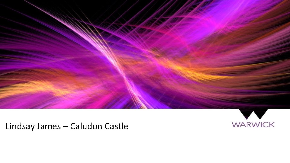 Lindsay James – Caludon Castle 