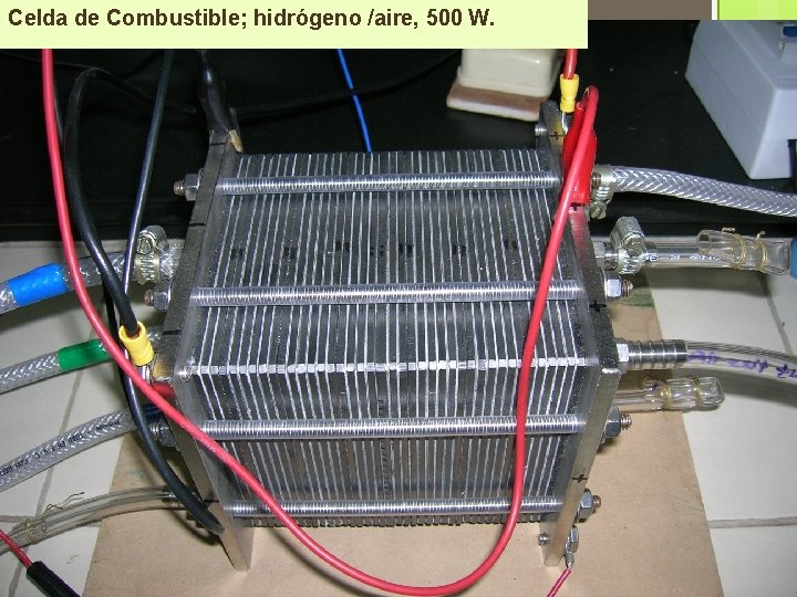 Celda de Combustible; hidrógeno /aire, 500 W. Celda de Combustible; hidrógeno /aire, 500 W.