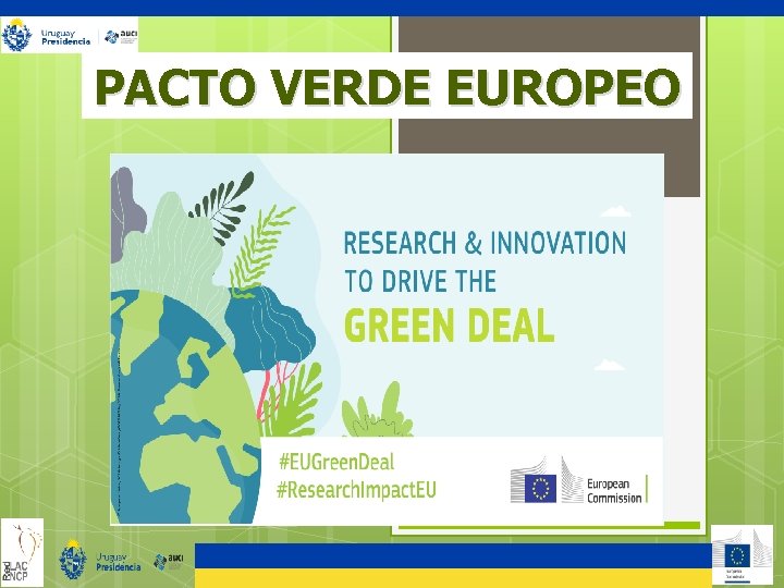 PACTO VERDE EUROPEO 21 PACTO VERDE EUROPEO 21