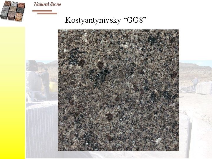 Natural Stone Kostyantynivsky “GG 8” 