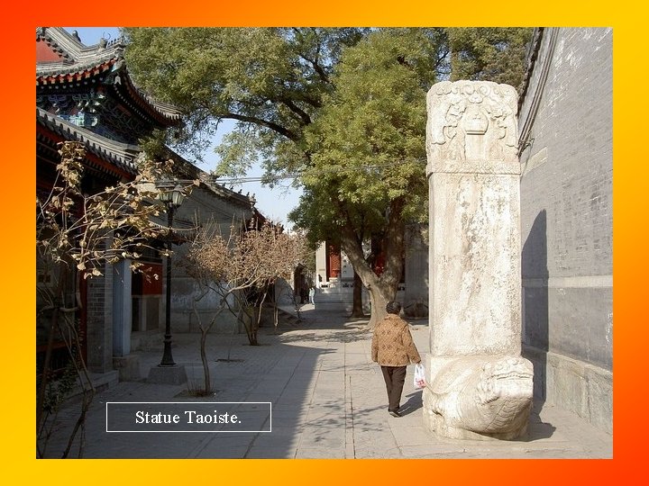 Statue Taoiste. 
