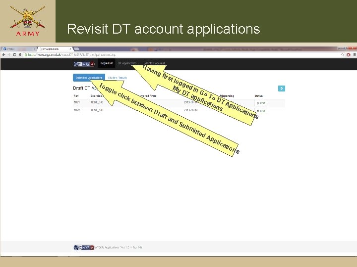 Revisit DT account applications Ha vin g fi rst log g gg My ed Revisit DT account applications Ha vin g fi rst log g gg My ed
