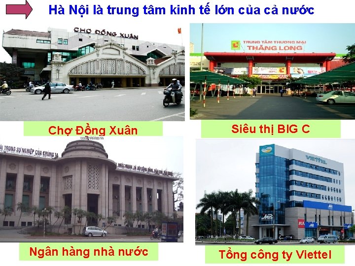 Hà Nội là trung tâm kinh tế lớn của cả nước Chợ Đồng Xuân