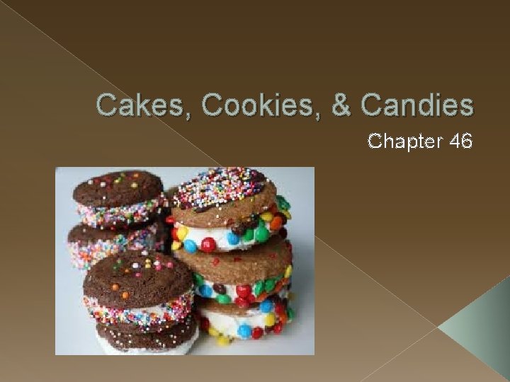 Cakes, Cookies, & Candies Chapter 46 