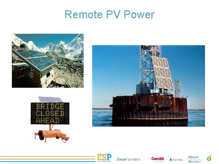 Remote PV Power PROJECT TITLE 