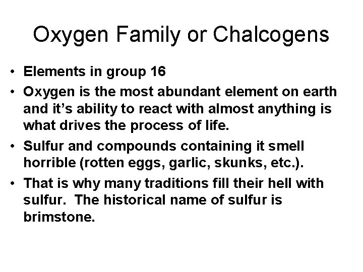 Chapter 6 Developing The Periodic Table The Element
