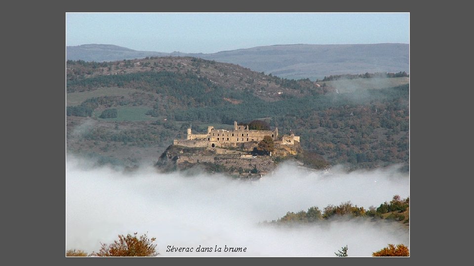 Séverac dans la brume 