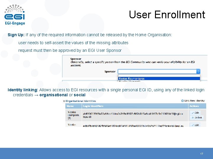 User Enrollment Sign Up: If any of the required information cannot be released by