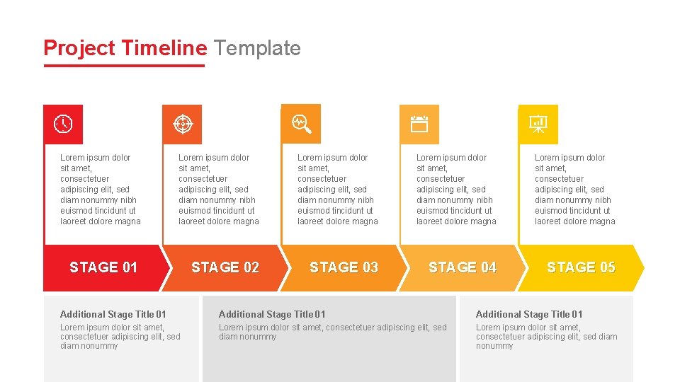Project Timeline Template Lorem ipsum dolor sit amet, consectetuer adipiscing elit, sed diam nonummy