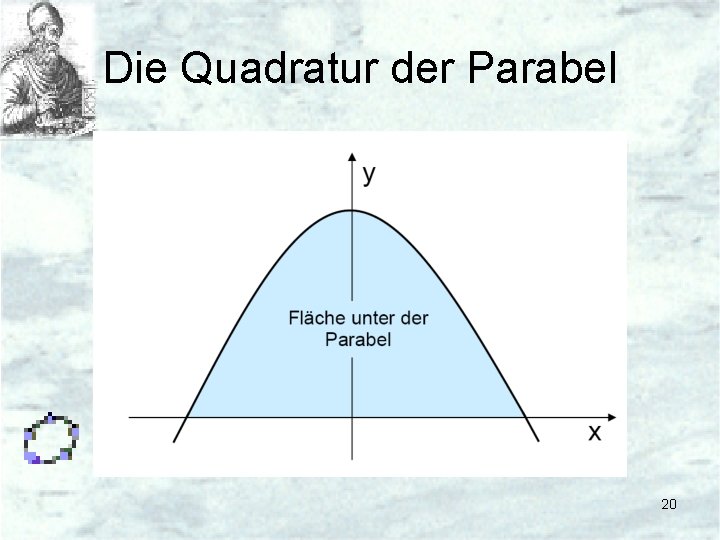 Die Quadratur der Parabel 20 