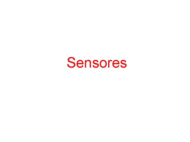Sensores 
