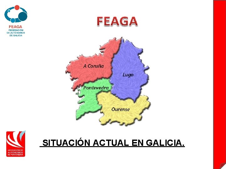 SITUACIÓN ACTUAL EN GALICIA. 