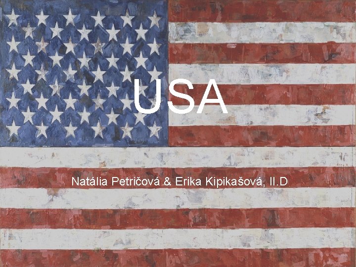 USA Natália Petričová & Erika Kipikašová, II. D 