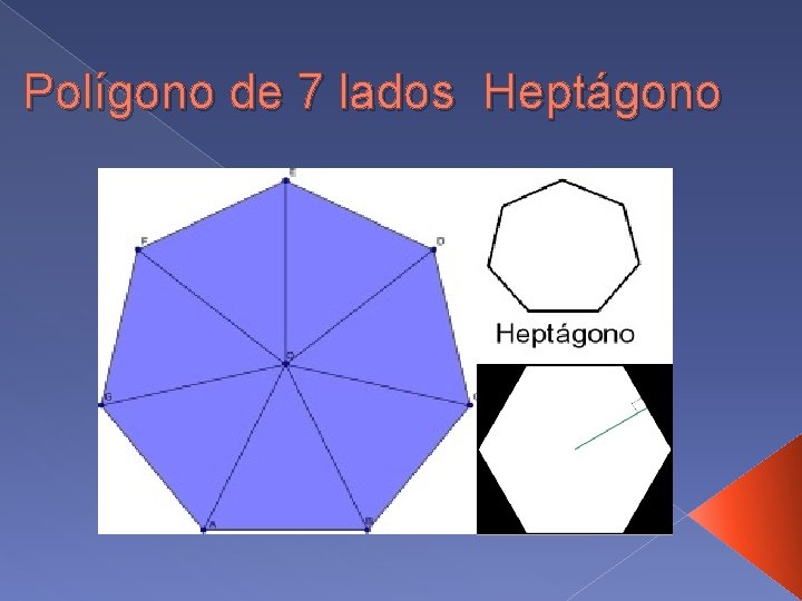 Polgono de 7 lados Heptgono Qu es un