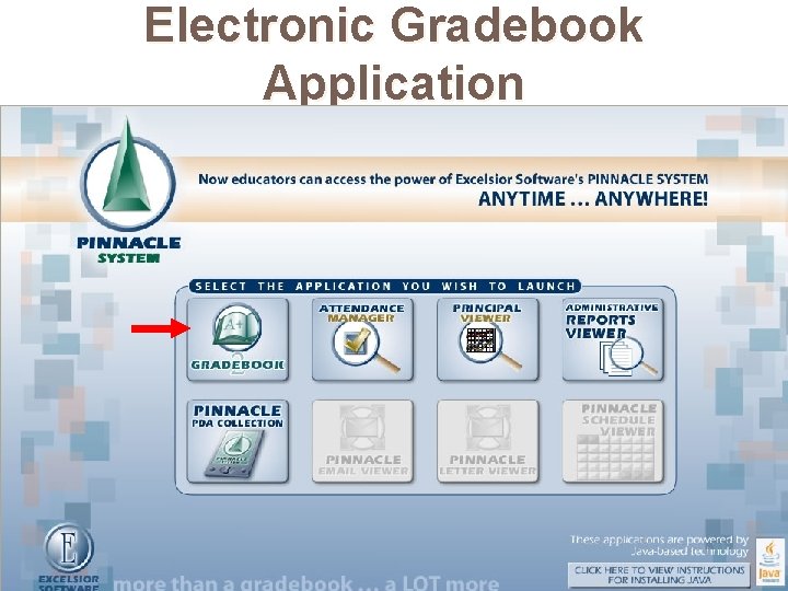 Electronic Gradebook Application 