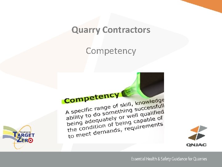 Quarry Contractors Competency 