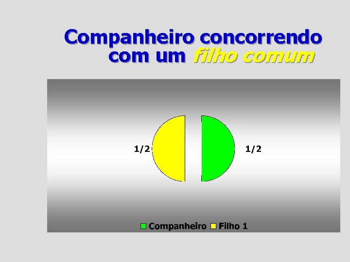 Companheiro concorrendo com um filho comum 