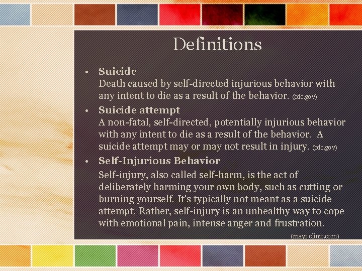 Children Adolescents Crisis and Suicide Prevention and Intervention