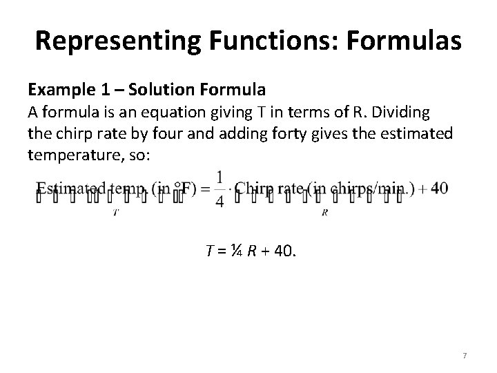 1 1 FUNCTIONS AND FUNCTION NOTATION 1 What