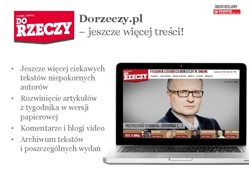 Dorzeczy. pl – jeszcze więcej treści! • Jeszcze więcej ciekawych tekstów niepokornych autorów •