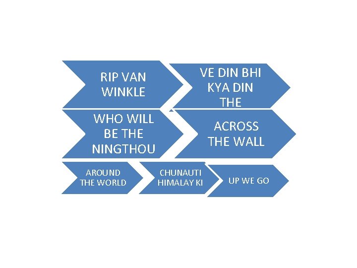 RIP VAN WINKLE WHO WILL BE THE NINGTHOU AROUND THE WORLD VE DIN BHI