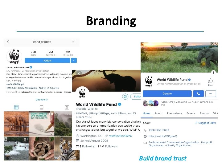 Branding Build brand trust 