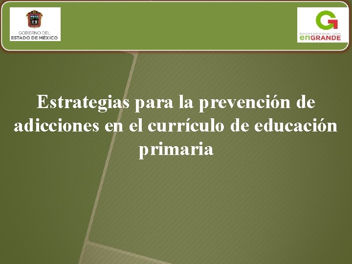 Estrategias para la prevención de adicciones en el currículo de educación primaria 