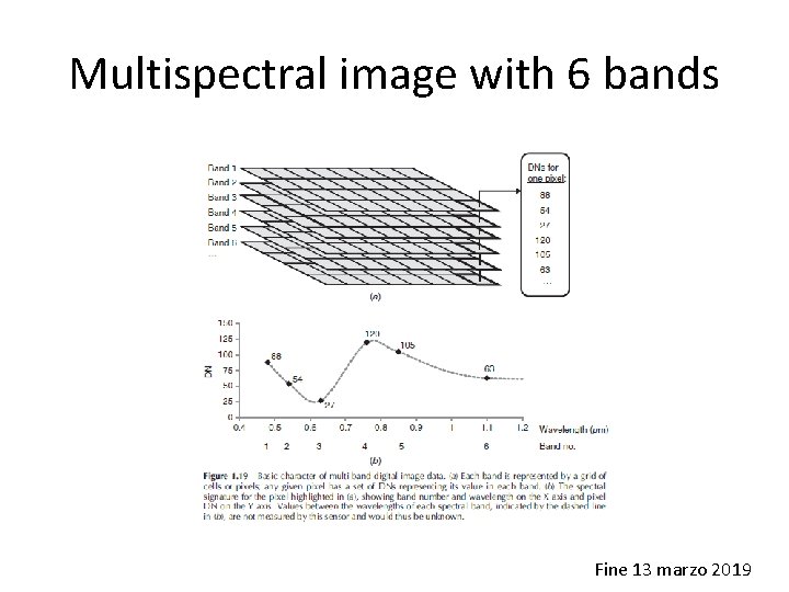 Multispectral image with 6 bands Fine 13 marzo 2019 