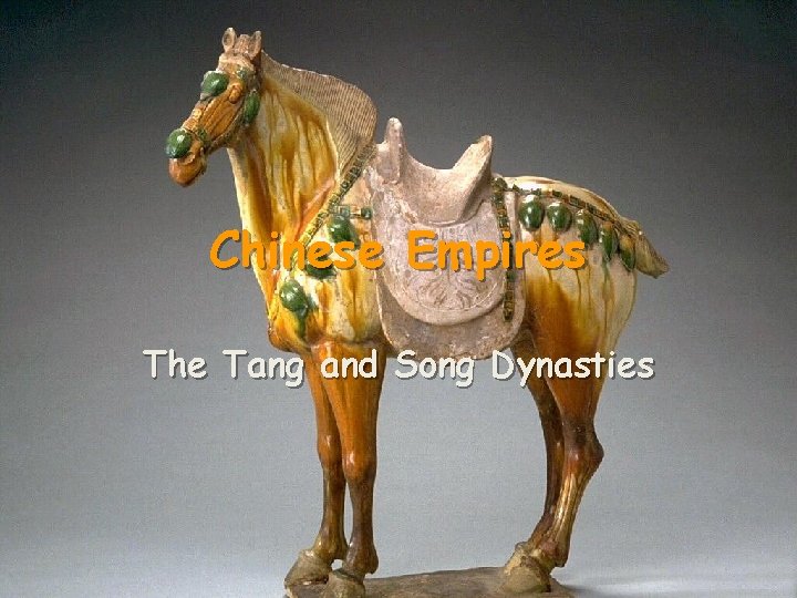 Chinese Empires The Tang and Song Dynasties 
