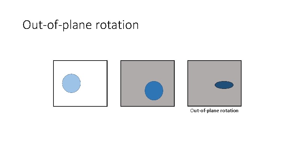 Out-of-plane rotation Out-of-plane rotation