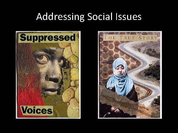 Addressing Social Issues Addressing Social Issues