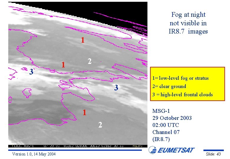 Fog at night not visible in IR 8. 7 images 1 3 2 1