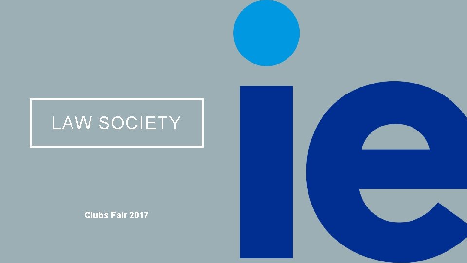 LAW SOCIETY Clubs Fair 2017 