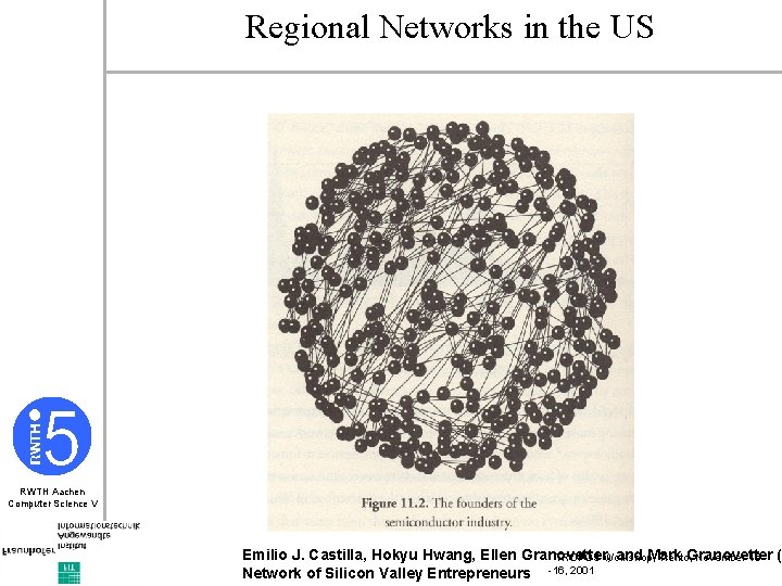 Regional Networks in the US RWTH Aachen Computer Science V Emilio J. Castilla, Hokyu