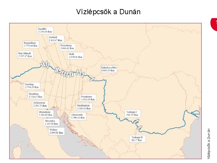 Vízlépcsők a Dunán 