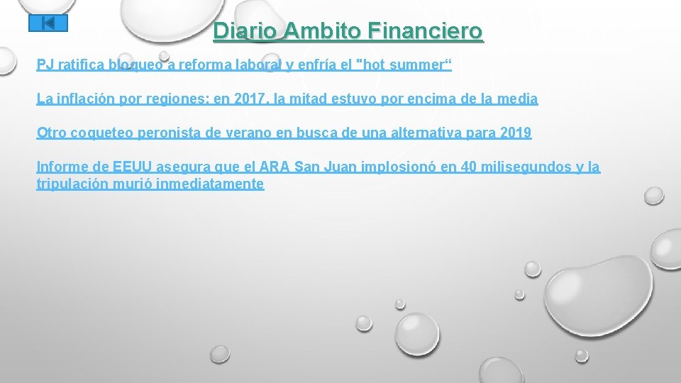 Diario Ambito Financiero PJ ratifica bloqueo a reforma laboral y enfría el "hot summer“