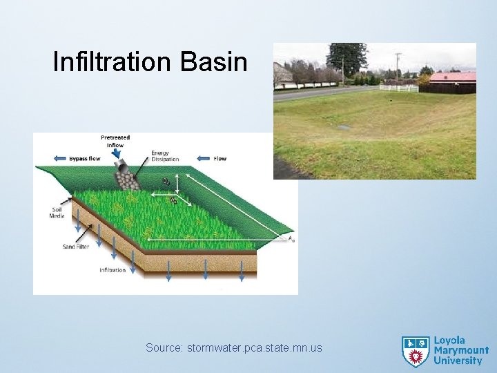 Infiltration Basin Source: stormwater. pca. state. mn. us 