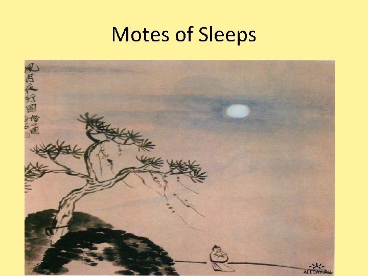 Motes of Sleeps 