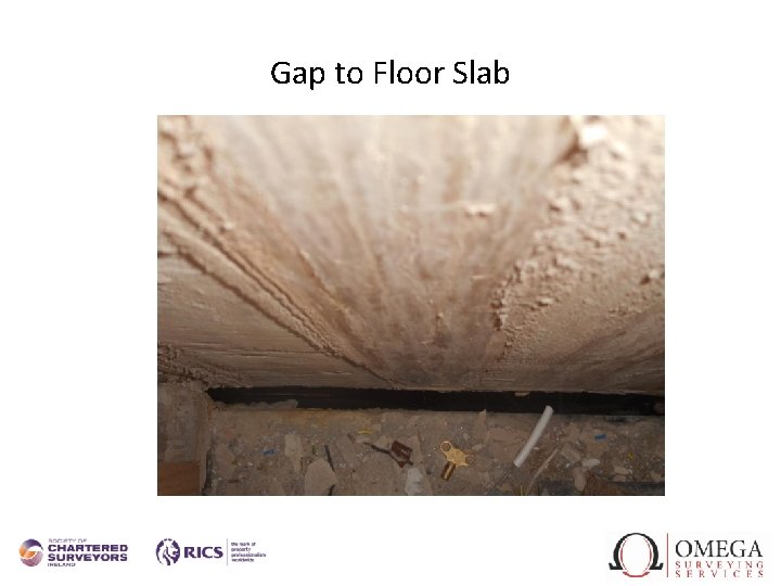 Gap to Floor Slab 