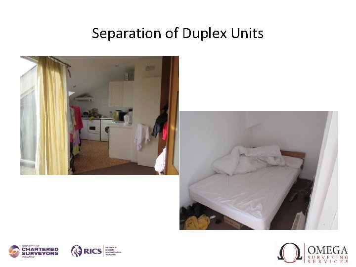 Separation of Duplex Units 