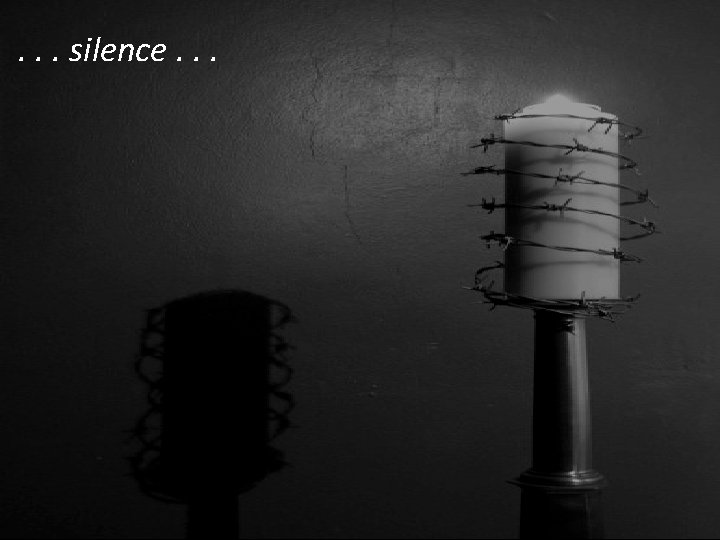 . . . silence. . . 