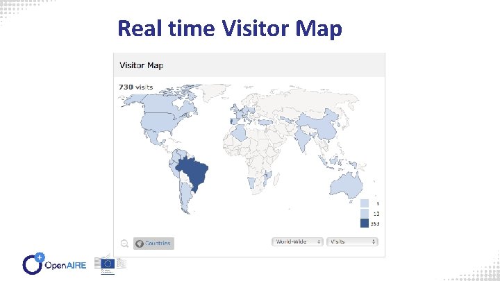 Real time Visitor Map 