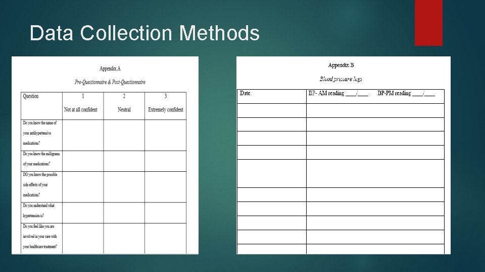 Data Collection Methods 
