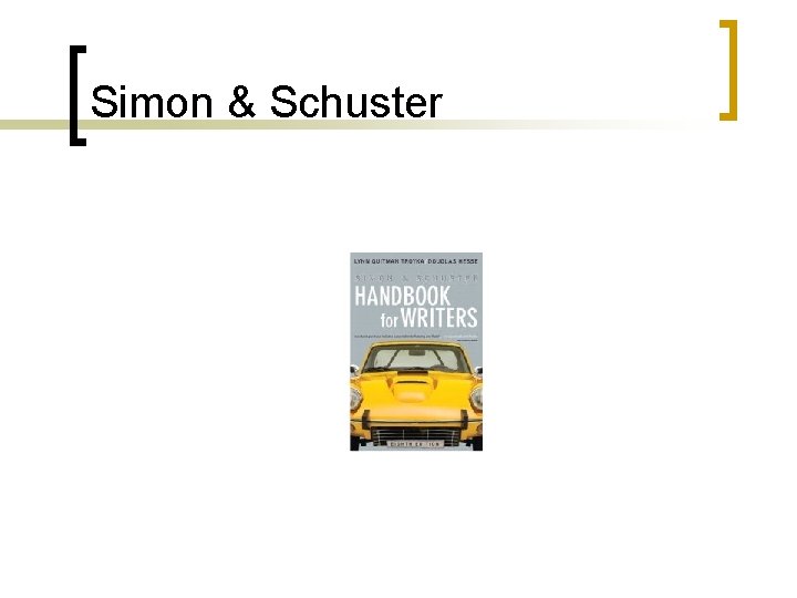 Simon & Schuster Simon & Schuster