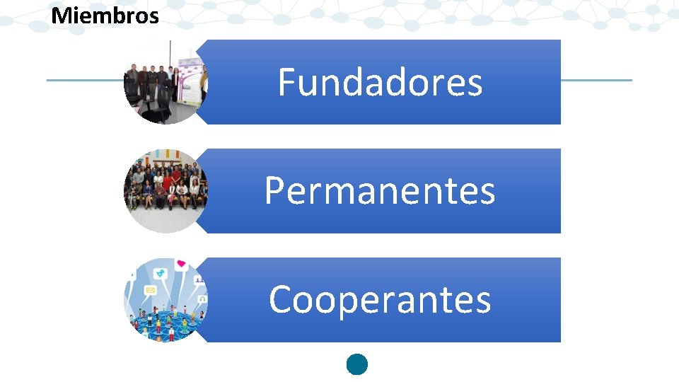 Miembros Fundadores Permanentes Cooperantes 