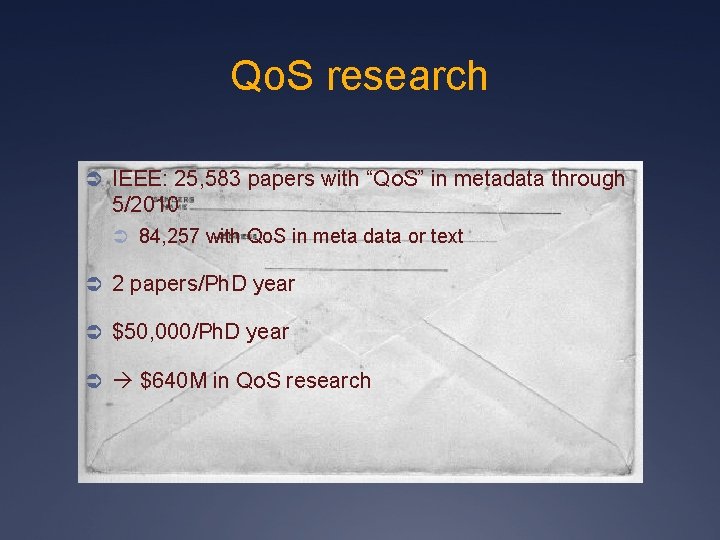 Qo. S research Ü IEEE: 25, 583 papers with “Qo. S” in metadata through