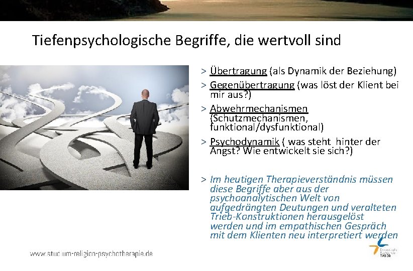 Tiefenpsychologische Begriffe, die wertvoll sind > Übertragung (als Dynamik der Beziehung) > Gegenübertragung (was